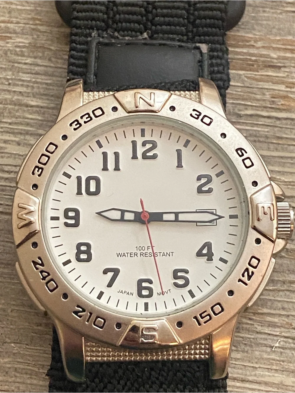 Vintage PURITAN #PUR91-509 Water Resistant Stainless Steel Working NEW Battery